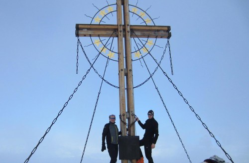 Gipfel Europakreuz Großer Kinigat Gipfel Europakreuz Großer Kinigat