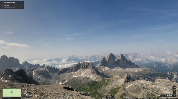 Gipfelausblick Schusterplatte Sextner Dolomiten