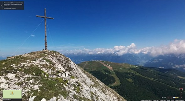 360° Rundumblick vom Gipfel des Piz da Peres 360° Rundumblick vom Gipfel des Piz da Peres