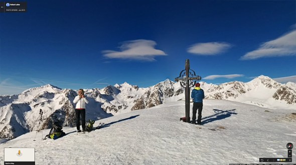 360° Gipfelausblick Terner Jöchl, Am Joch