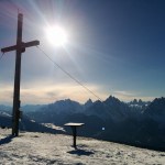 Gipfelkreuz Toblacher Pfannhorn