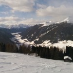 Ausblick von der Uwaldalm über das Gsiesertal